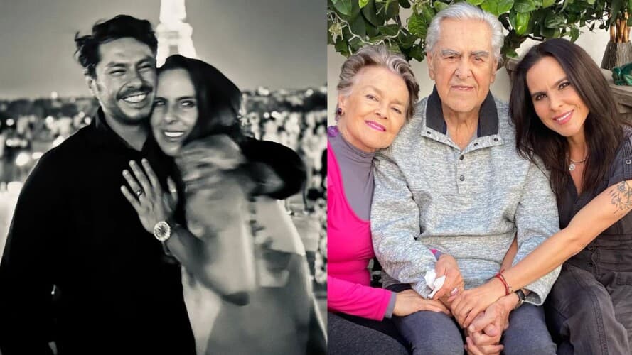 Novio de Kate del Castillo celebra a la actriz en su cumpleaños con romántica foto