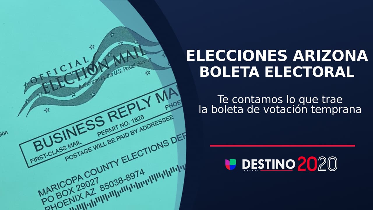 En este sobre debe regresarse la boleta antes del 27 de octubre para que sea contada el 3 de noviembre.