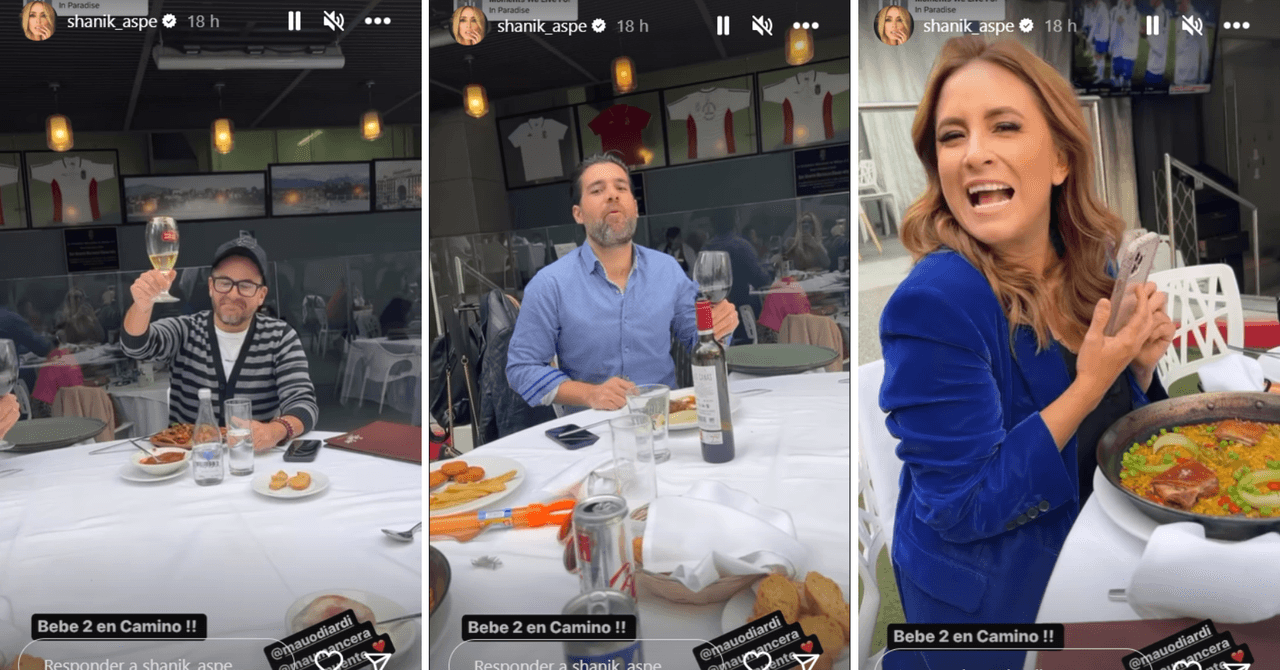 Shanik Aspe celebró su segundo embarazo