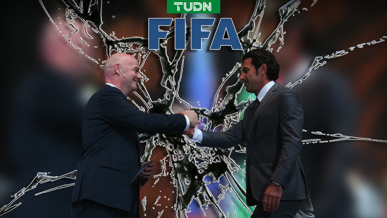 Figo pide la renuncia de Gianni Infantino como presidente de la FIFA
