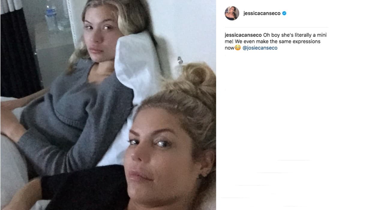 Y en el 2016, actuó junto a su hija Josie Canseco en otro 'reality': 'The Mother/Daughter Experiment: Celebrity Edition'. Actualmente, Jessica Canseco tiene un negocio de tatuajes y arreglos cosméticos en Beverly Hills.