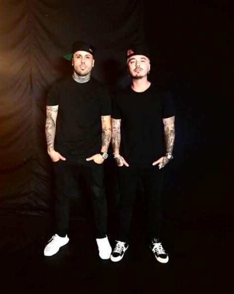 Balvin y Nicky se llevan de maravilla y las fotografías en sus redes lo dejan ver.