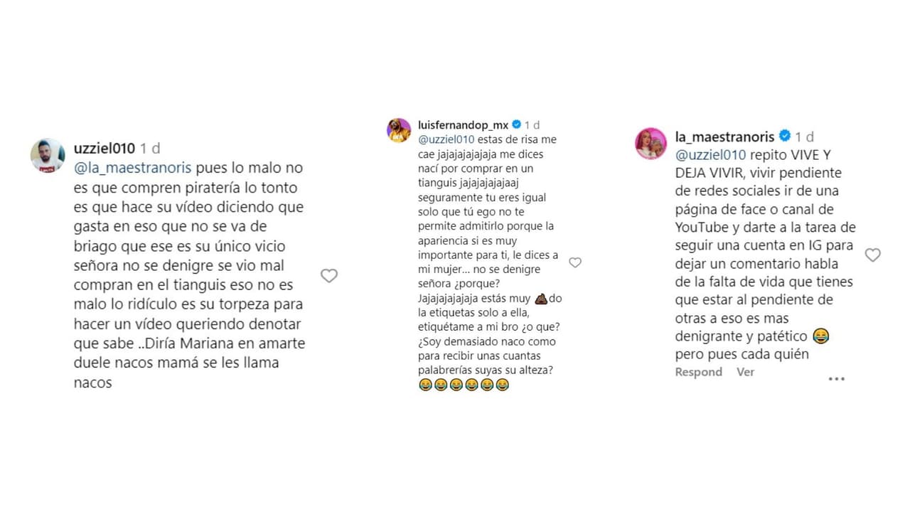 Luis Fernando Peña responde a quien lo llama "naco".