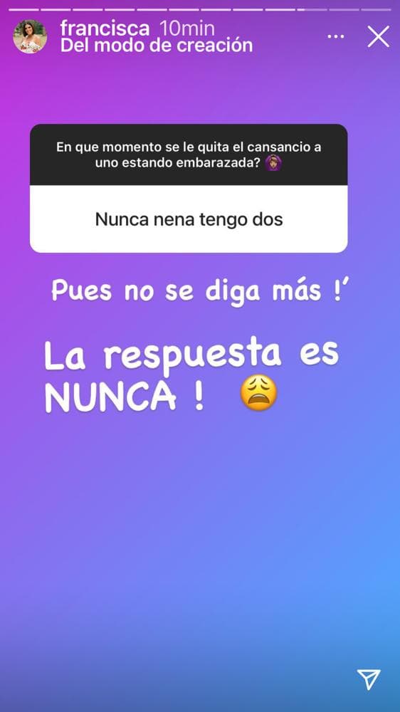 La idea de que nunca dejará de estar cansada la hizo abrumarse, pero no arrepentirse de que su bebé es la mayor bendición en su vida.