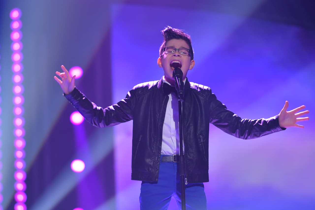 Su voz hechizó a los jueces cuando cantó 'Nunca voy a olvidarte'.