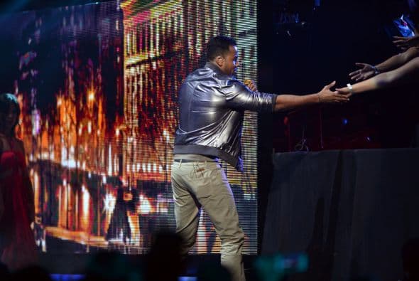 Al acercarse al público, ya no lo querían soltar.