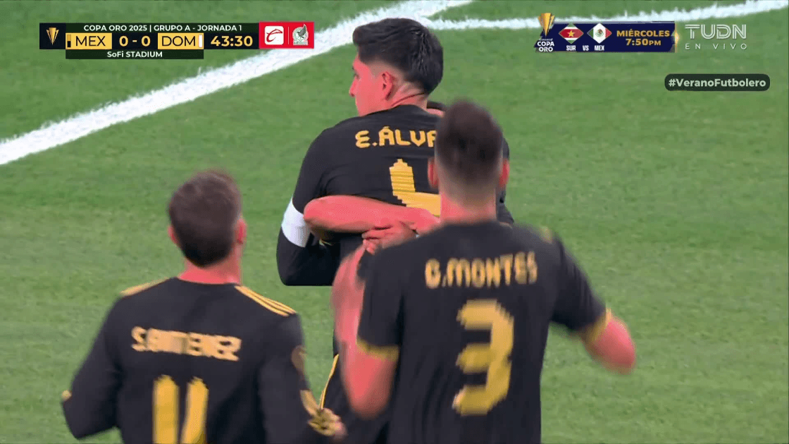 ¡Gol de México! Edson Álvarez dedica su festejo a la gente de Los Ángeles