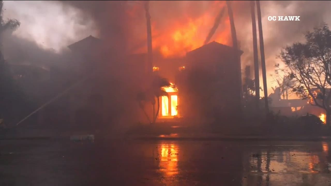 El capitán Virgil Asunción, del Departamento del Sheriff del Condado de Orange dijo que "en este momento tenemos evacuaciones obligatorias para tres calles en Laguna Niguel; Coronado Point, Vista Court y Villa Las Rosas".