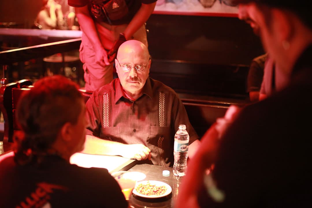 <b>Javier Díaz Dueñas</b> fue uno de los protagonistas de la serie, pues interpretó a 'Pete Salgado', el manager de la diva. Ellos nos regalaron grandes escenas donde demostraron el cariño y complicidad que estos dos personajes tenían.