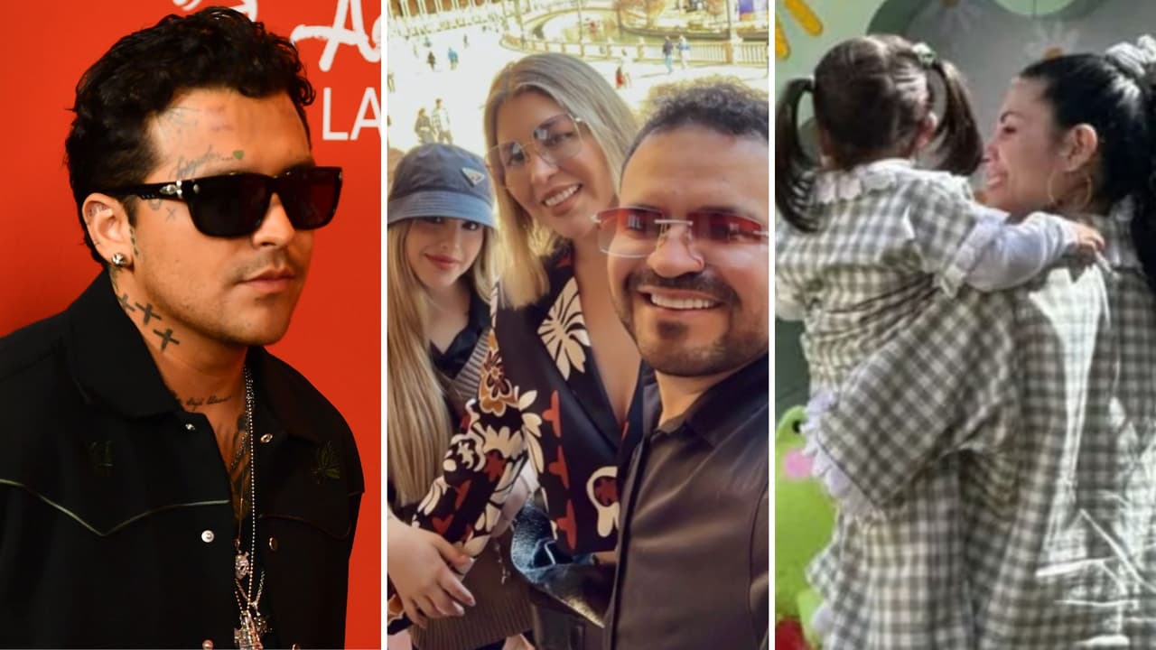 Papás de Nodal habrían estado en el cumpleaños de Inti, ¿cómo los recibió Cazzu?