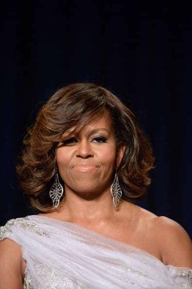 Pero Michelle demostró que la diversión no está peleada con la elegancia.