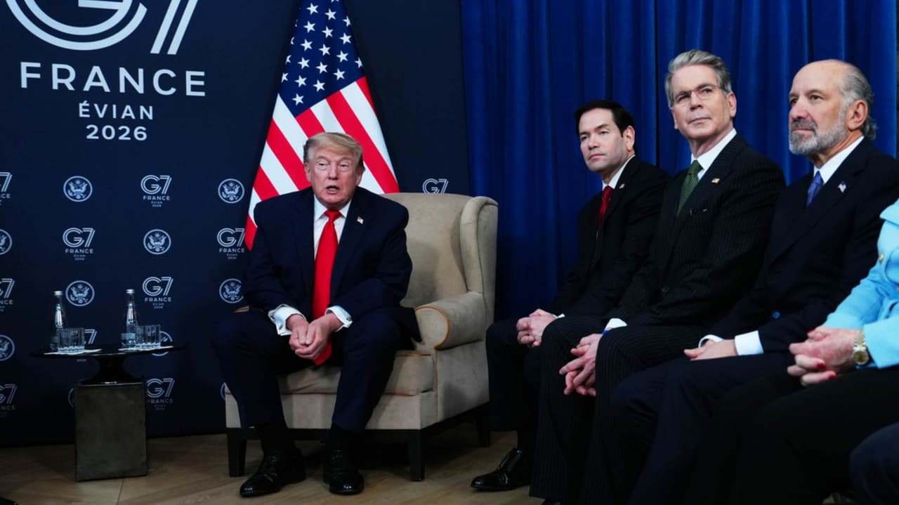Trump niega pago a Irán ante el G7 y alista la firma del acuerdo de paz en Suiza
