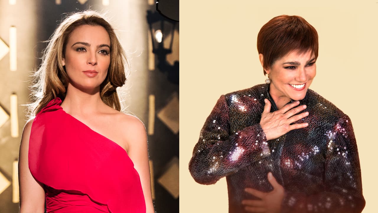 Mariana Torres y Gabriela Roel son interpretan a Lupita D'Alessio.