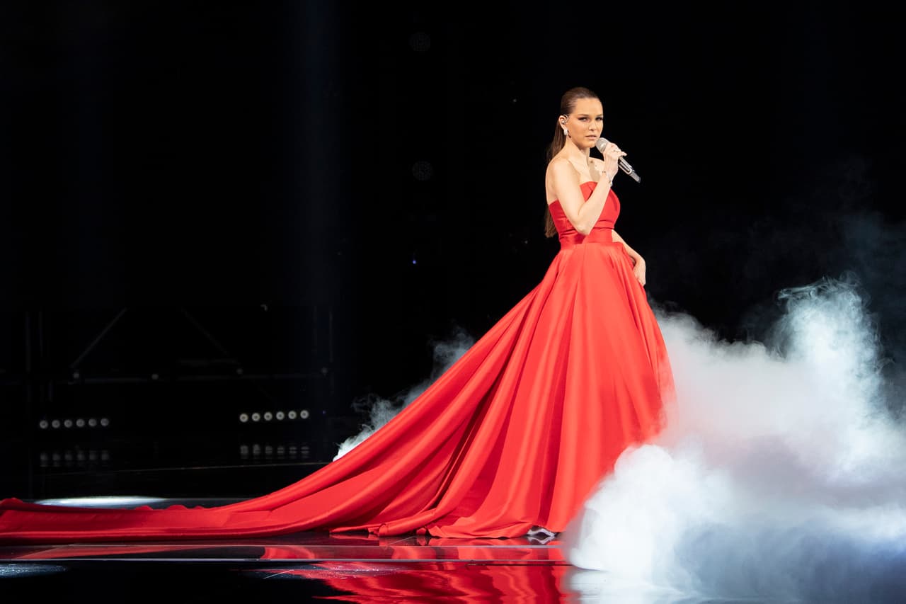 Kika Edgar fue la aspirante misteriosa de canto y su interpretación puso de pie a los jueces.