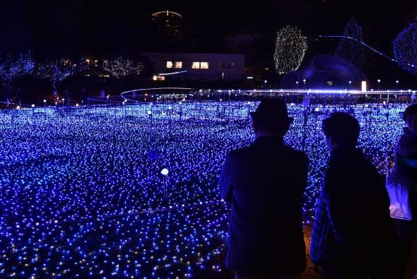 Starlight Garden se encuentra situado justo fuera del centro de la ciudad, pero es un lugar muy recurrido por la gran cantidad de luces led que ahí se exhiben.