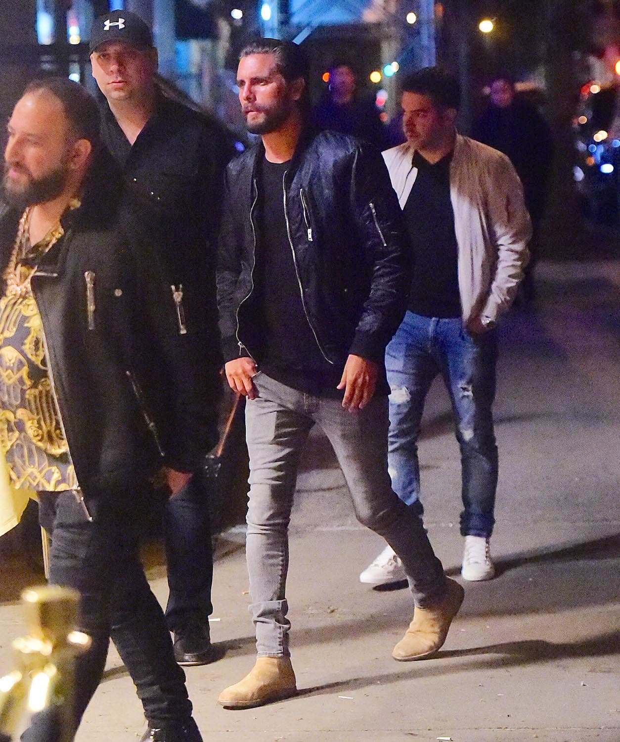 La parejita acudió a cenar en un lujoso restaurante de NY.