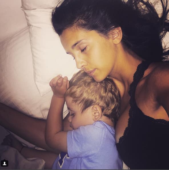 El pequeño Benicio vive en Argentina junto a su mamá.