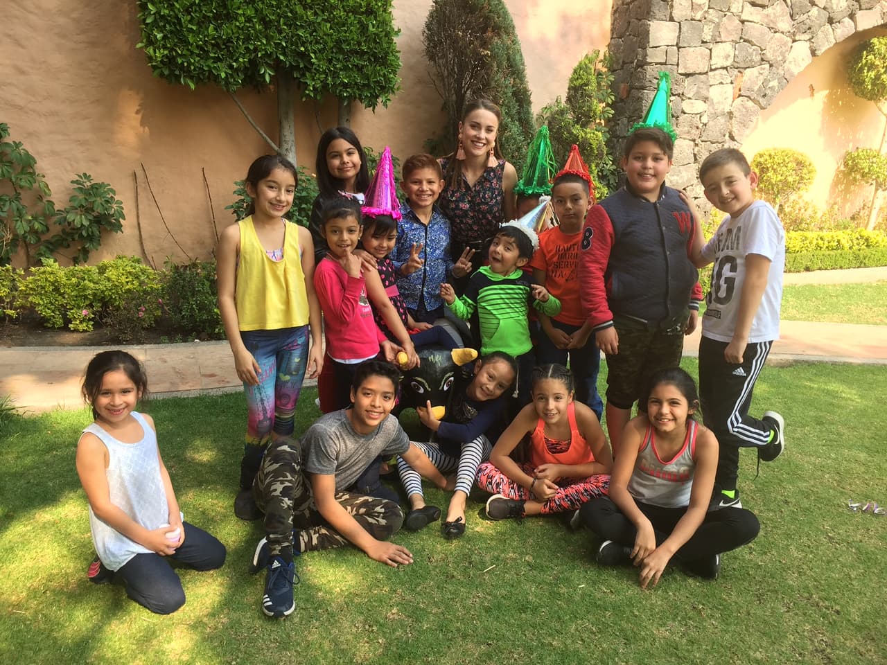 Además de Ligia Uriarte, nuestra reportera digital, los otros chiquitines de Pequeños Gigantes estuvieron presente.