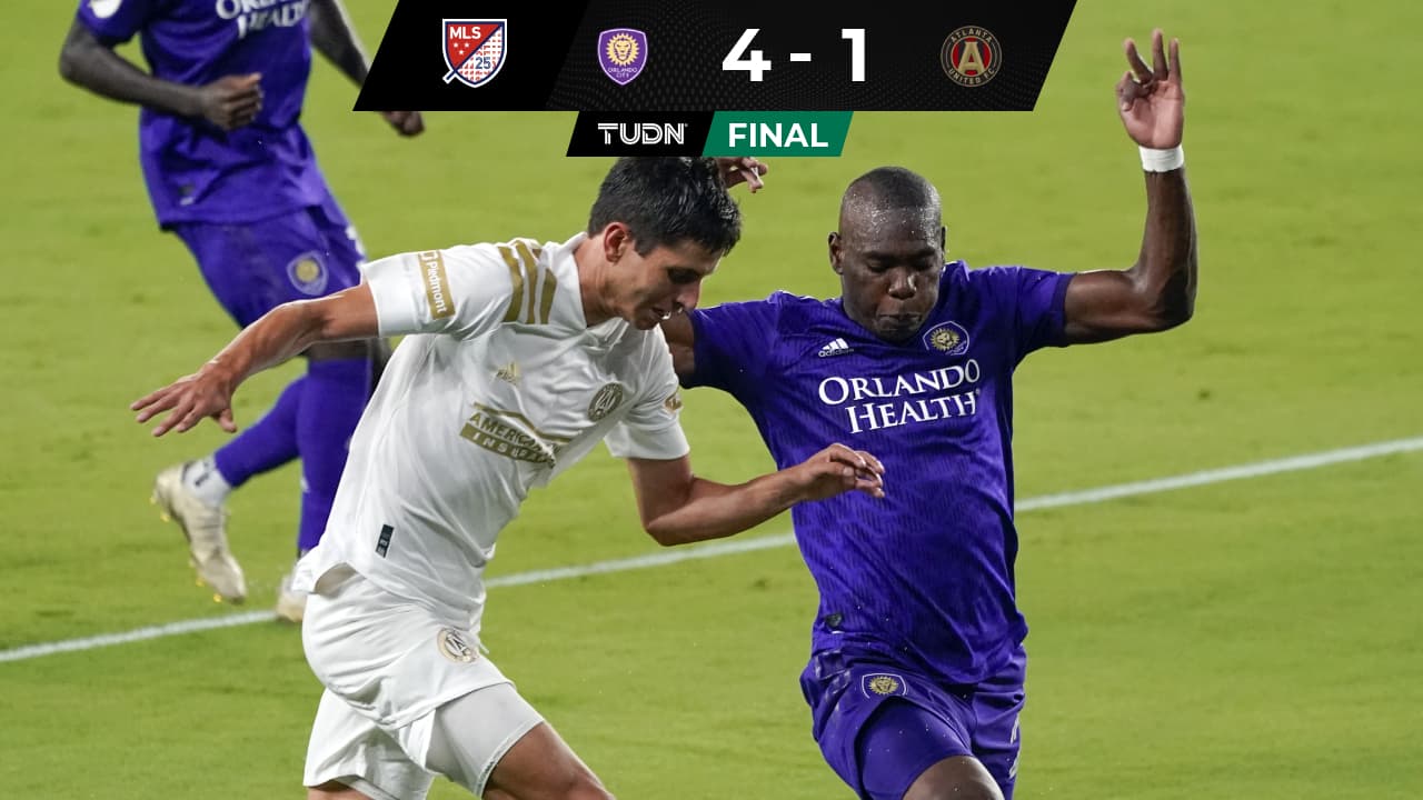 ‘Cubo’ Torres se estrena con Atlanta United que es goleado por Orlando City