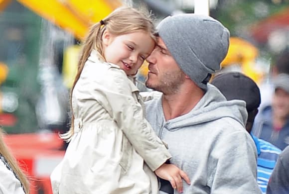  David Beckham felicita a Harper con tierno mensaje en Instagram