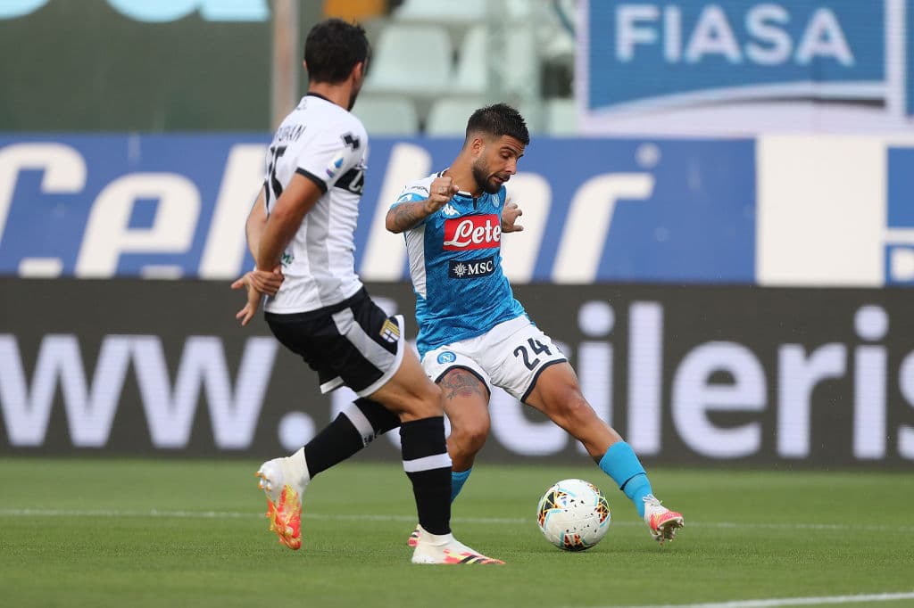 Parma llegó a la Jornada 35 tras caer ante Sampdoria, mientras que Napoli venció al Udinese en San Paolo.