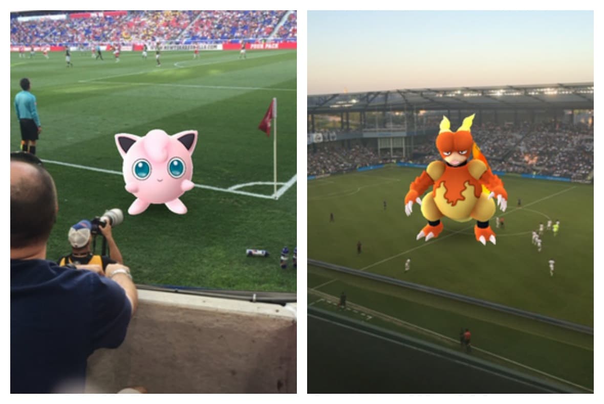 Pokémon GO invade las canchas de la MLS, mientras jugadores y aficionados buscan atraparlos