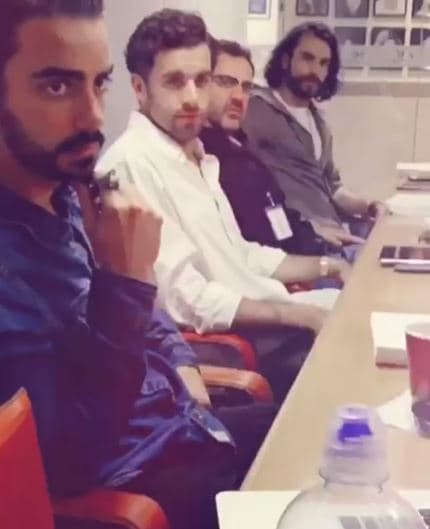 Entre los presentes se puede observar a Diego Amozurrutia, José Pablo Minor, Flavio Medina y Diego García Vivanco, así como Paulette Hernández y la actriz española Paz Vega, quien le dará vida a la villana Catalina Creel.