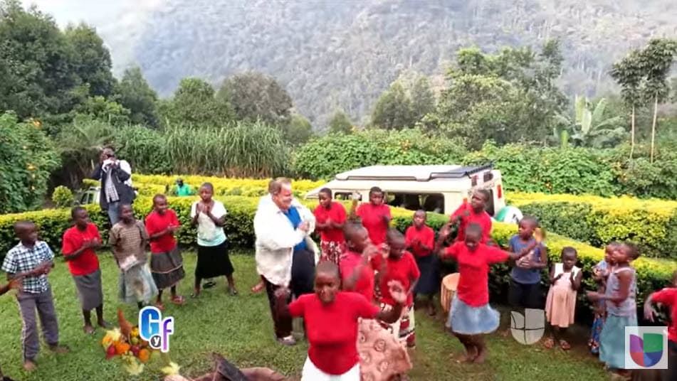 Ya en 2015, El Gordo había visitado aquellas tierras cuando viajó por Uganda.
