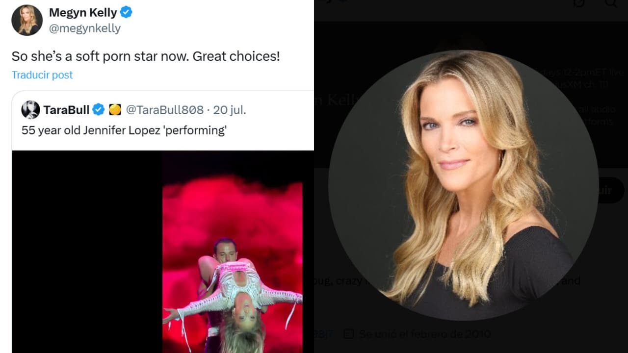 La presentadora y periodista Megyn Kelly criticó así el espectáculo de Jennifer López.