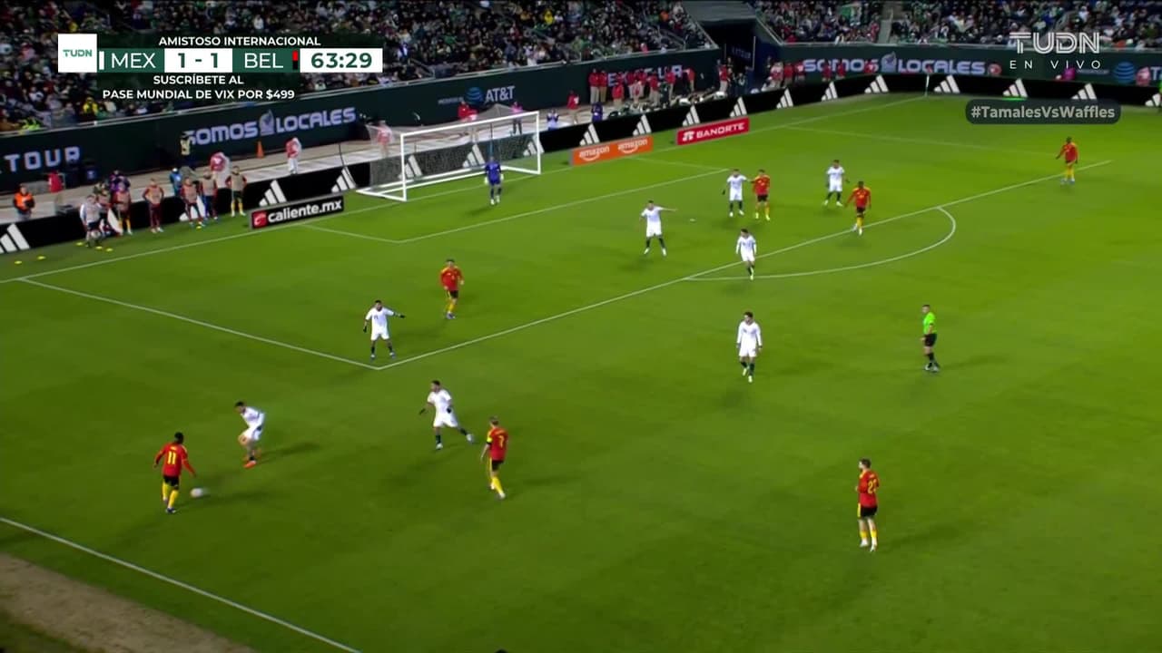 ¡Doku toca su primera pelota y Jorge Sánchez se hace sentir!