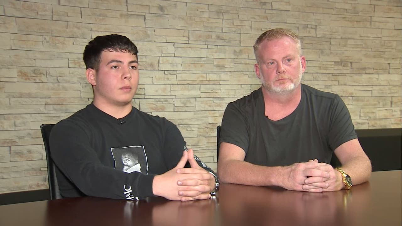 RJ y su padre presenciaron un tiroteo durante una carrera clandestina en la I-10.