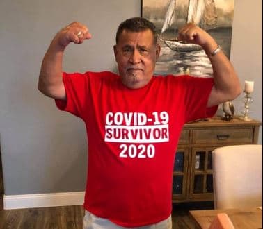 “El Hombre del milagro”: los médicos pensaban que no sobreviviría la primera noche, pero después de un mes internado por coronavirus recibió el alta 