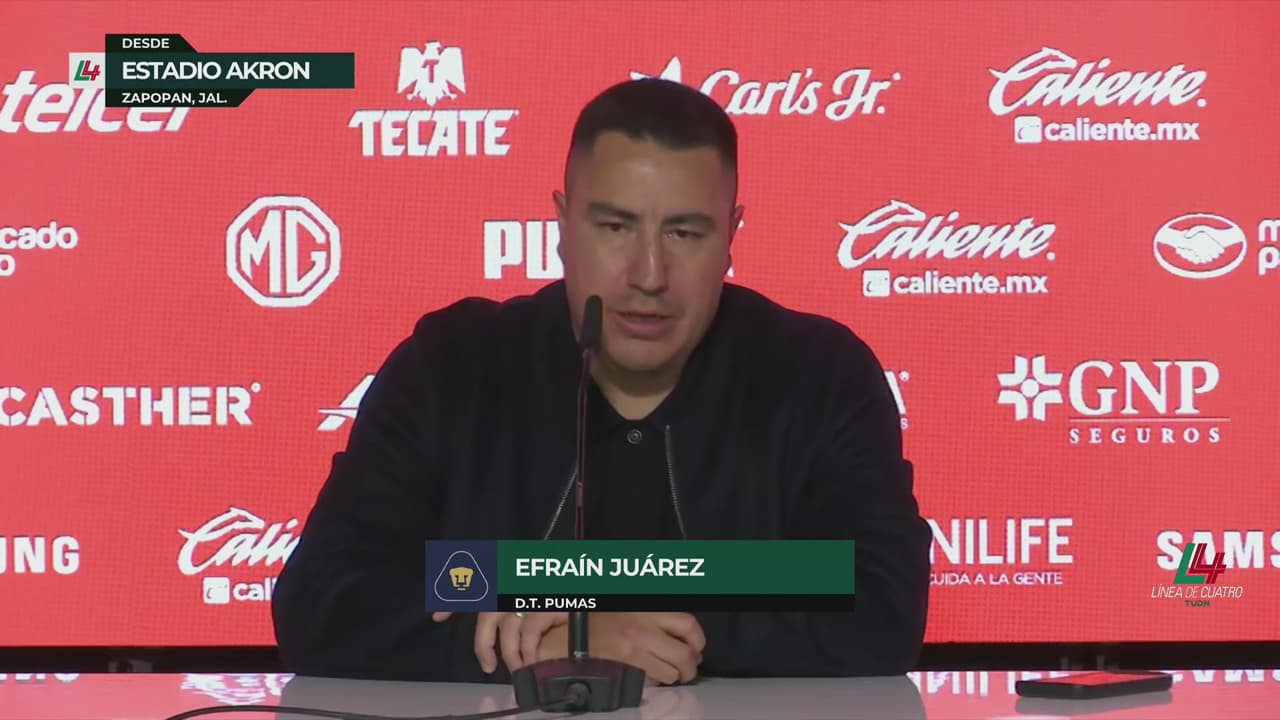 Efraín Juárez asegura estar feliz por el desempeño de su equipo