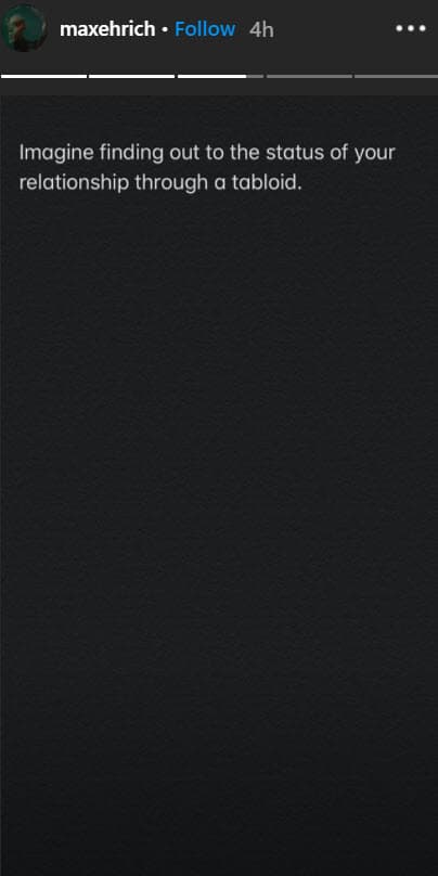 "Imagina descubrir 
<b>el estatus de tu relación a través de un tabloide</b>", se lee en una primera imagen.
<br>
