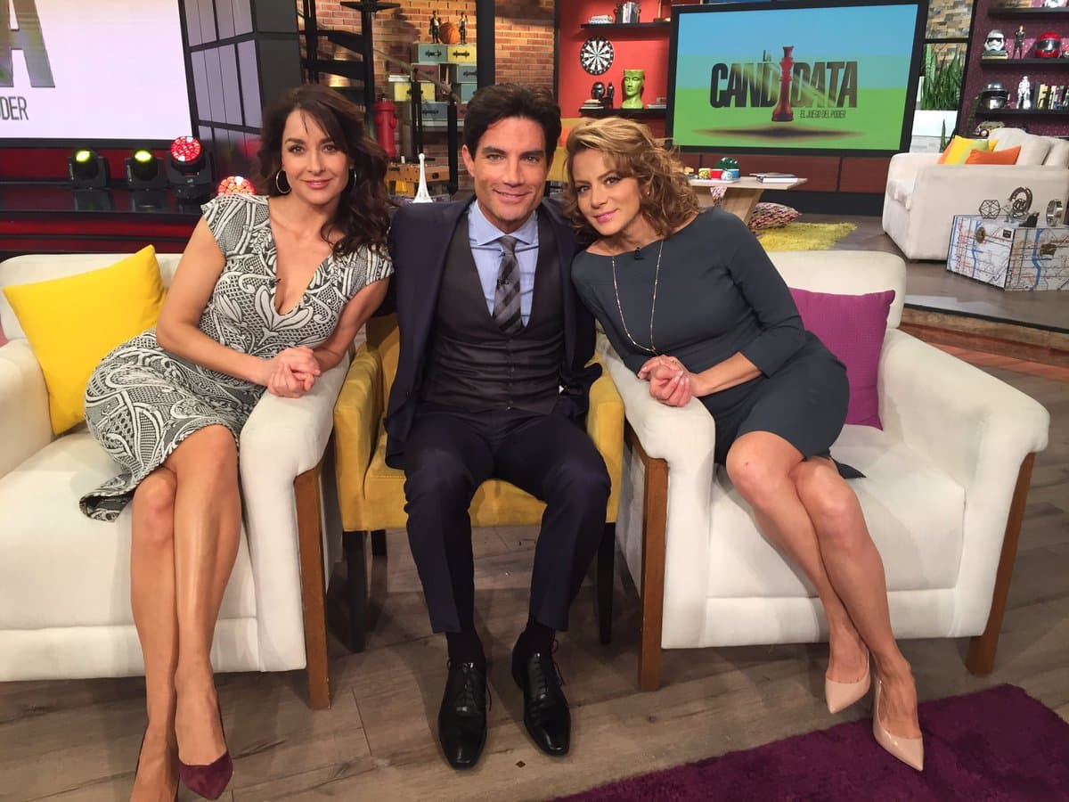 Susana González, Víctor González y Silvia Navarro fueron nuestros invitados de lujo. Víctor es un suertudo por estar rodeado de mujeres tan guapas.