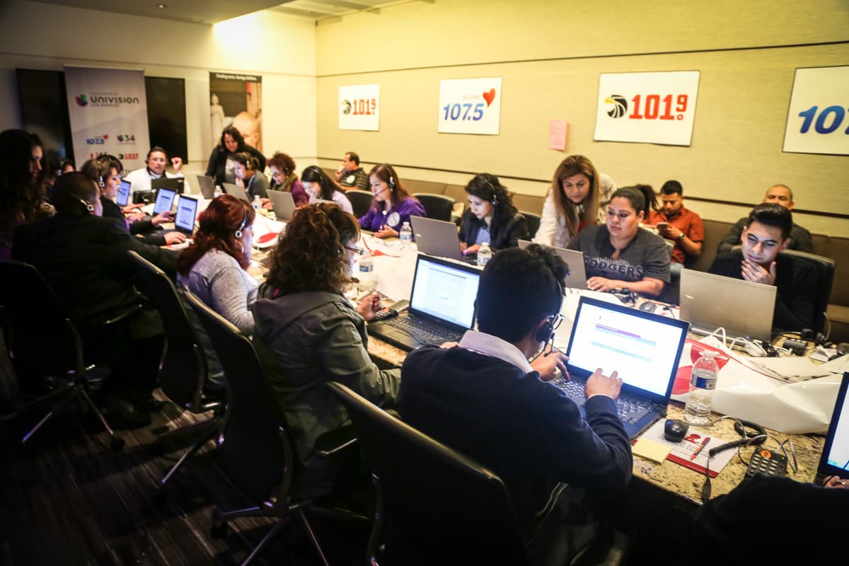 Los teléfonos nunca dejaron de sonar.