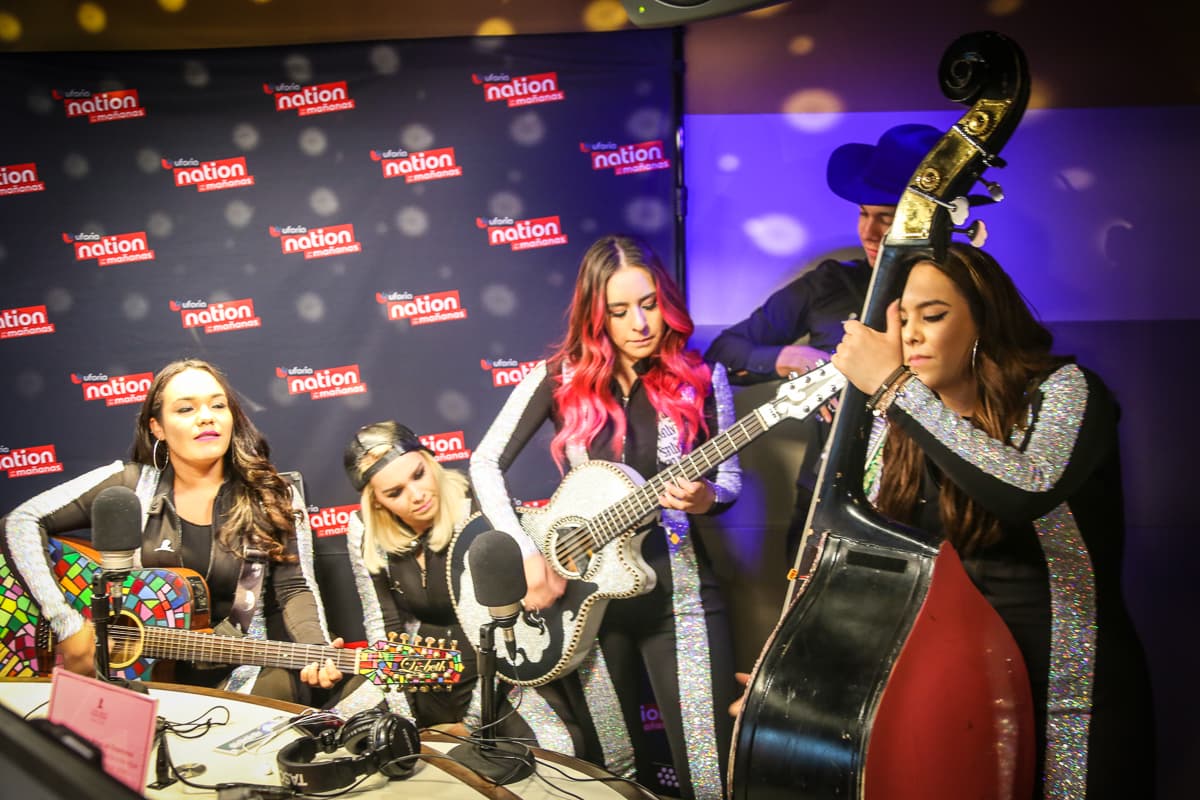 En vivo para Uforia Nation.