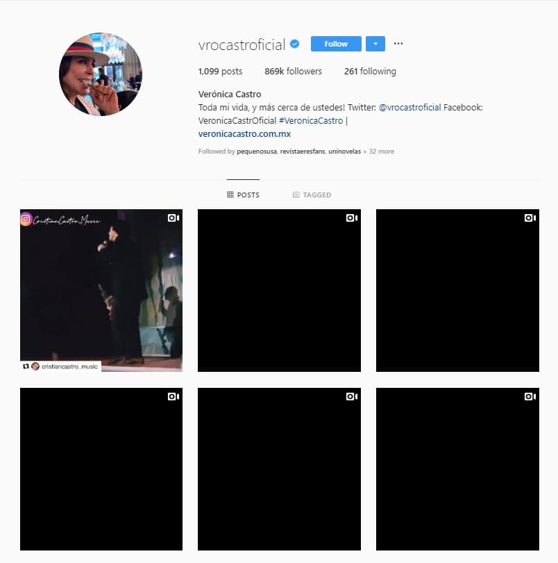 Aunque le dijo adiós a su carrera, no se ha alejado de las redes sociales, ya que sus cuentas de Instagram, Twitter y Facebook siguen presentando actividad.