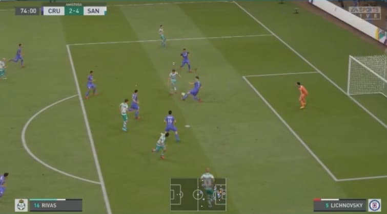 Cruz Azul no logra salir del sótano y esta vez caen frente al Santos de Eduardo Aguirre con un marcador de 3-4.