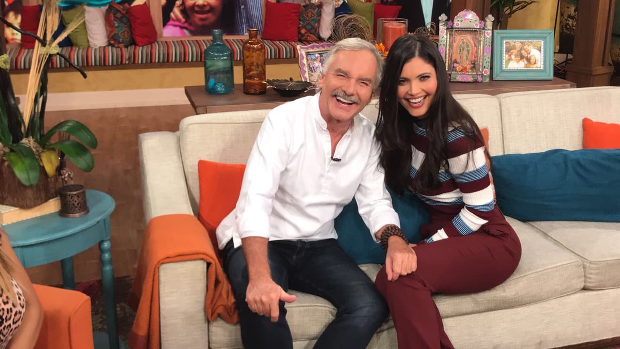 Con esta enorme sonrisa, Chiqui Delgado se encontró por primera vez con 'Papá Jaime', como se le conoce de cariño.