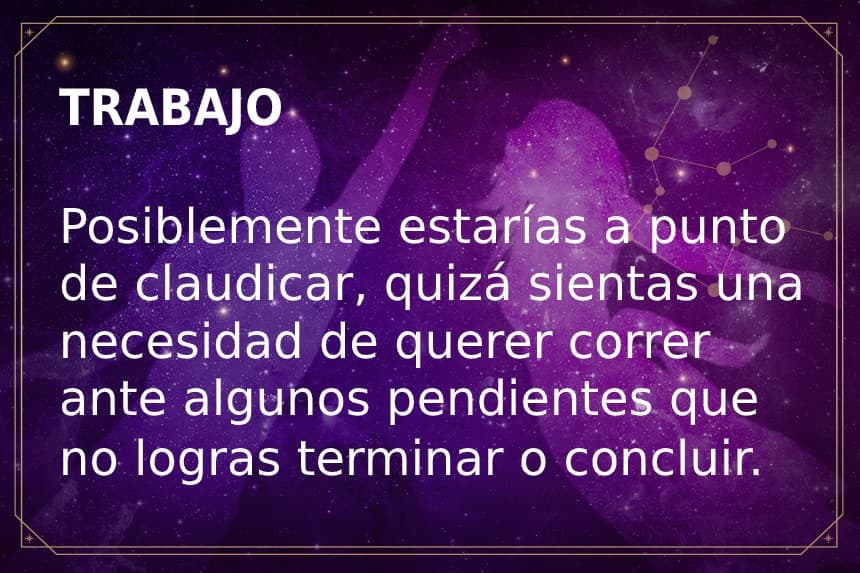 Sagitario 5 de noviembre 2020