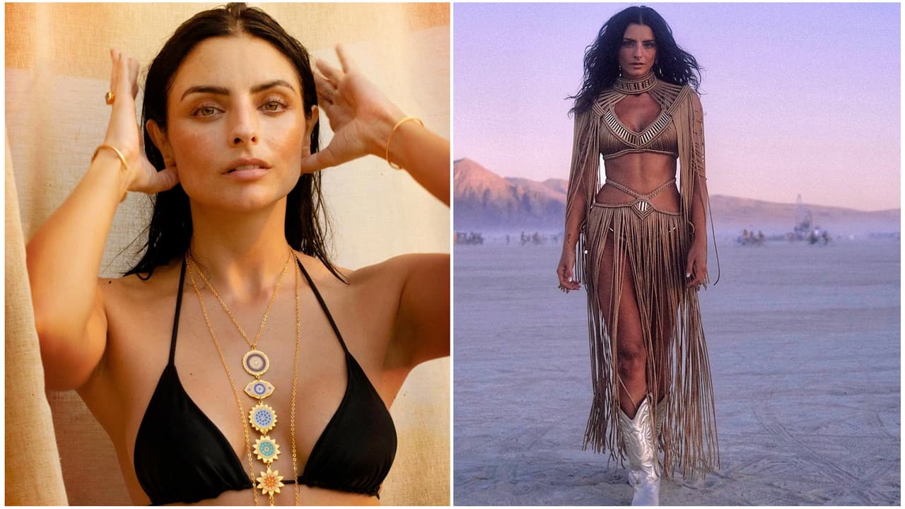Aislinn Derbez revela que se volvió a 'casar': su 'boda' fue en medio del desierto