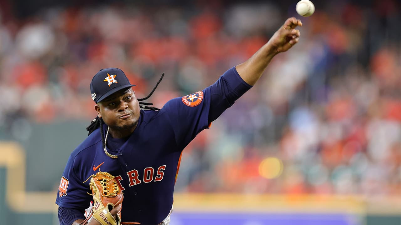 Framber Valdez fue el lanzador de este segundo encuentro ante los Marineros de Seattle en el Minute Maid Park.