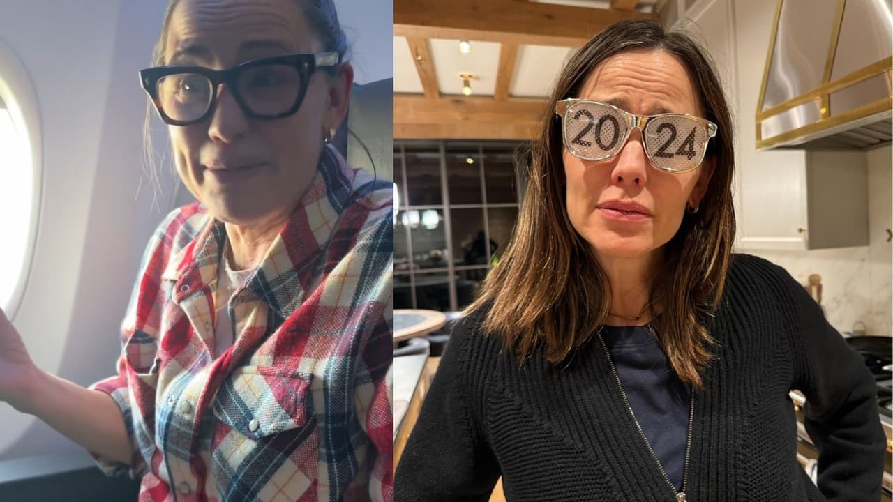 Jennifer Garner emocionada por la graduación de su hija Violet.