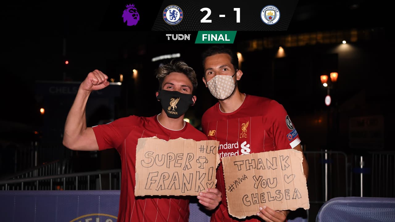 ¡Liverpool campeón de Premier League! Chelsea ganó 2-1 al City
