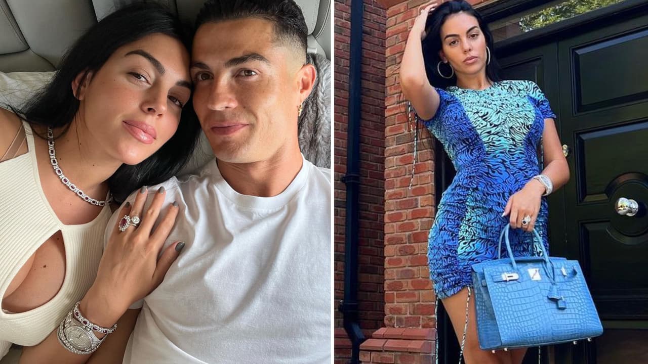 Los lujosos bolsos de Georgina Rodríguez que está dispuesta a compartir: uno cuesta 50.000 dólares