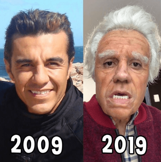 Adrián Uribe hizo de las suyas y publicó una fotografía con una apariencia muy distinta a la que tiene ahora. Sin duda, sus seguidores se divirtieron.