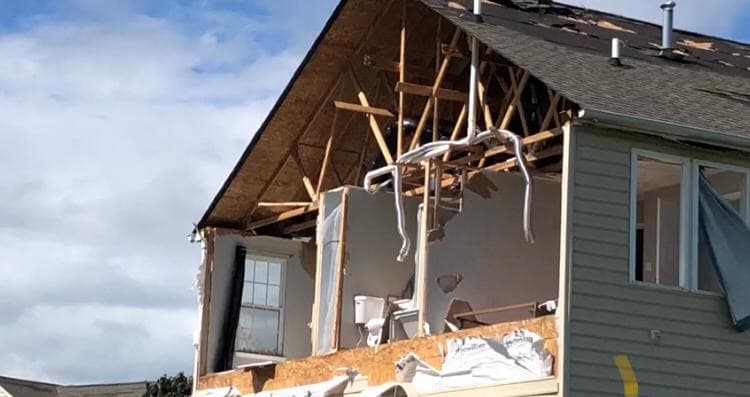 Tornado impacta Delaware durante tormenta Isaías y establece récord histórico