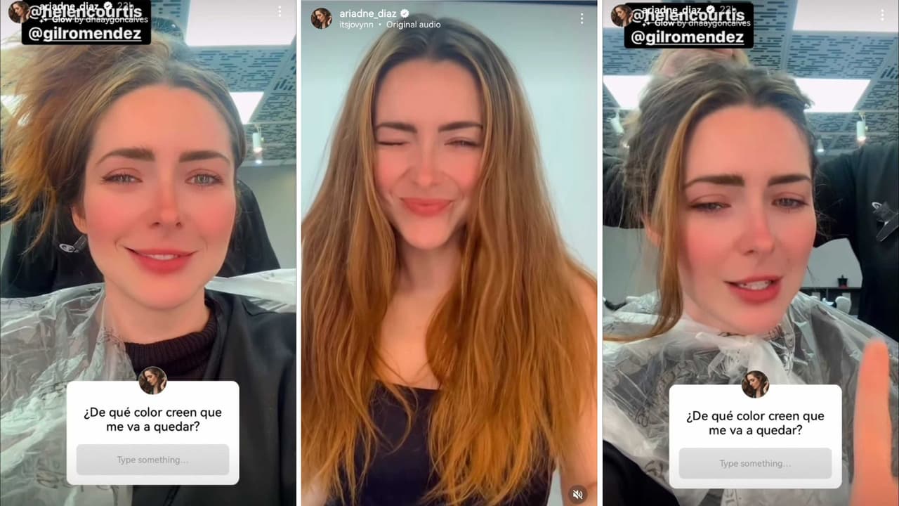 Ariadne Díaz advirtió que iba a cambiar de look