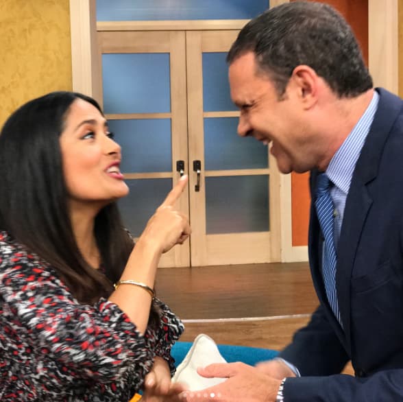 También se divirtieron con las ocurrencias de esta exitosa mexicana.